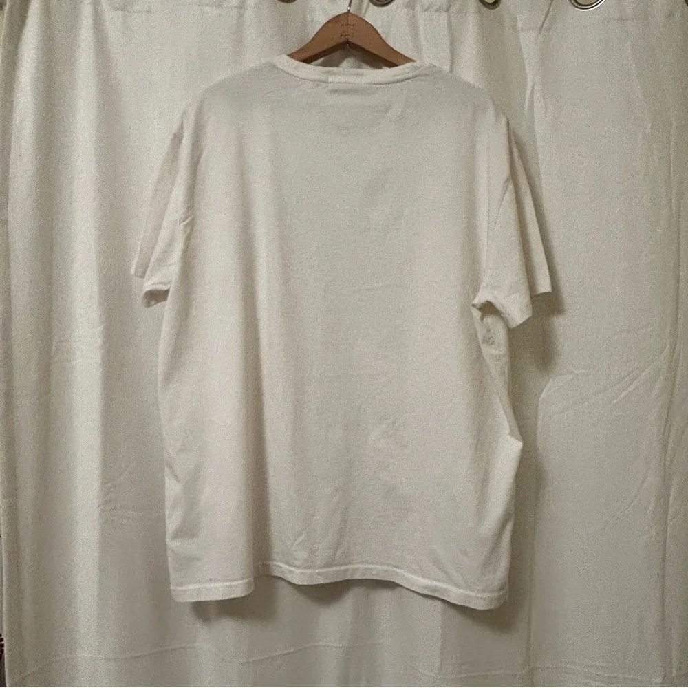Polo Ralph Lauren Classic Fit Logo Jersey Tee White Size Large Short Sleeve